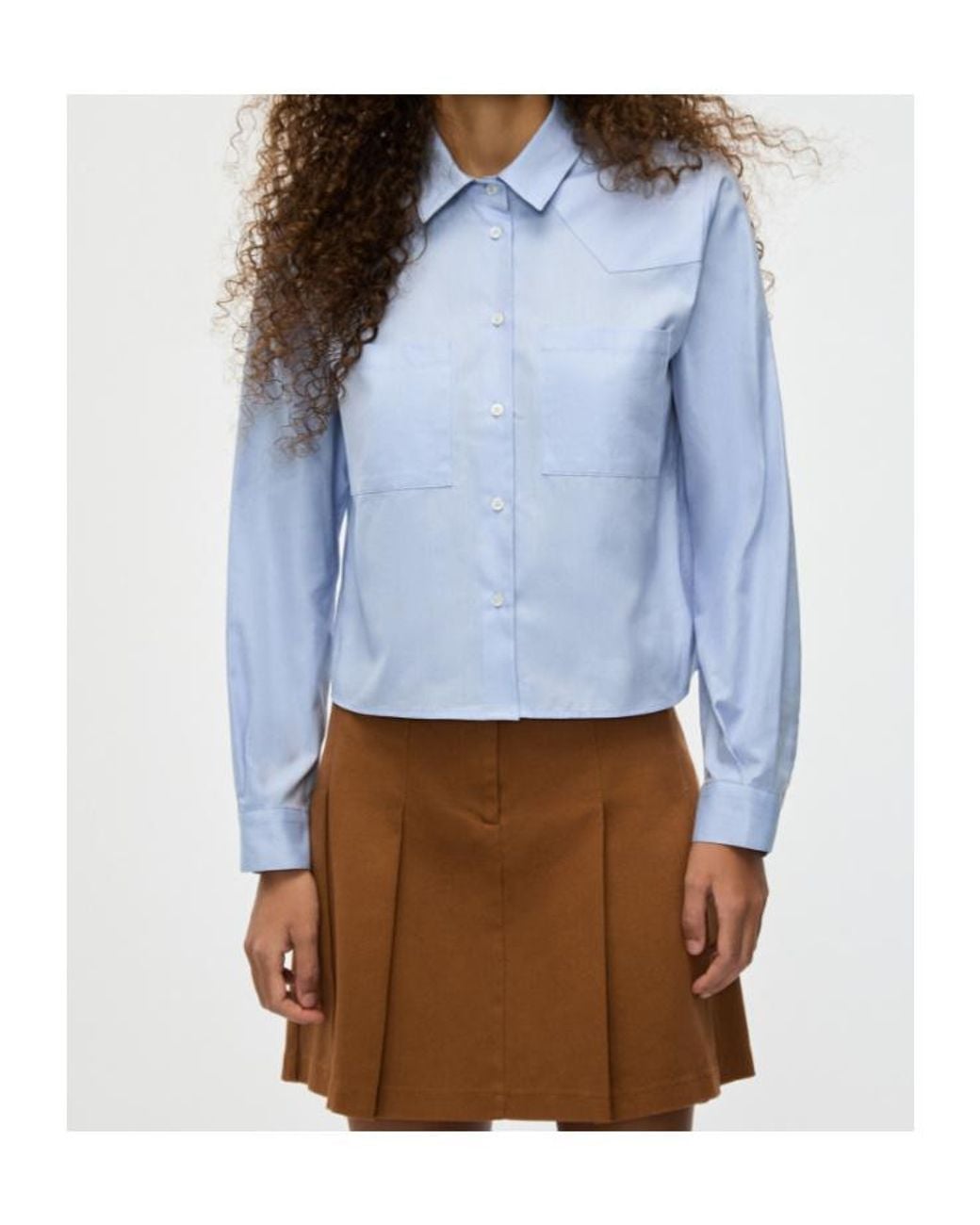 iBlues Blue Boxy Shirt