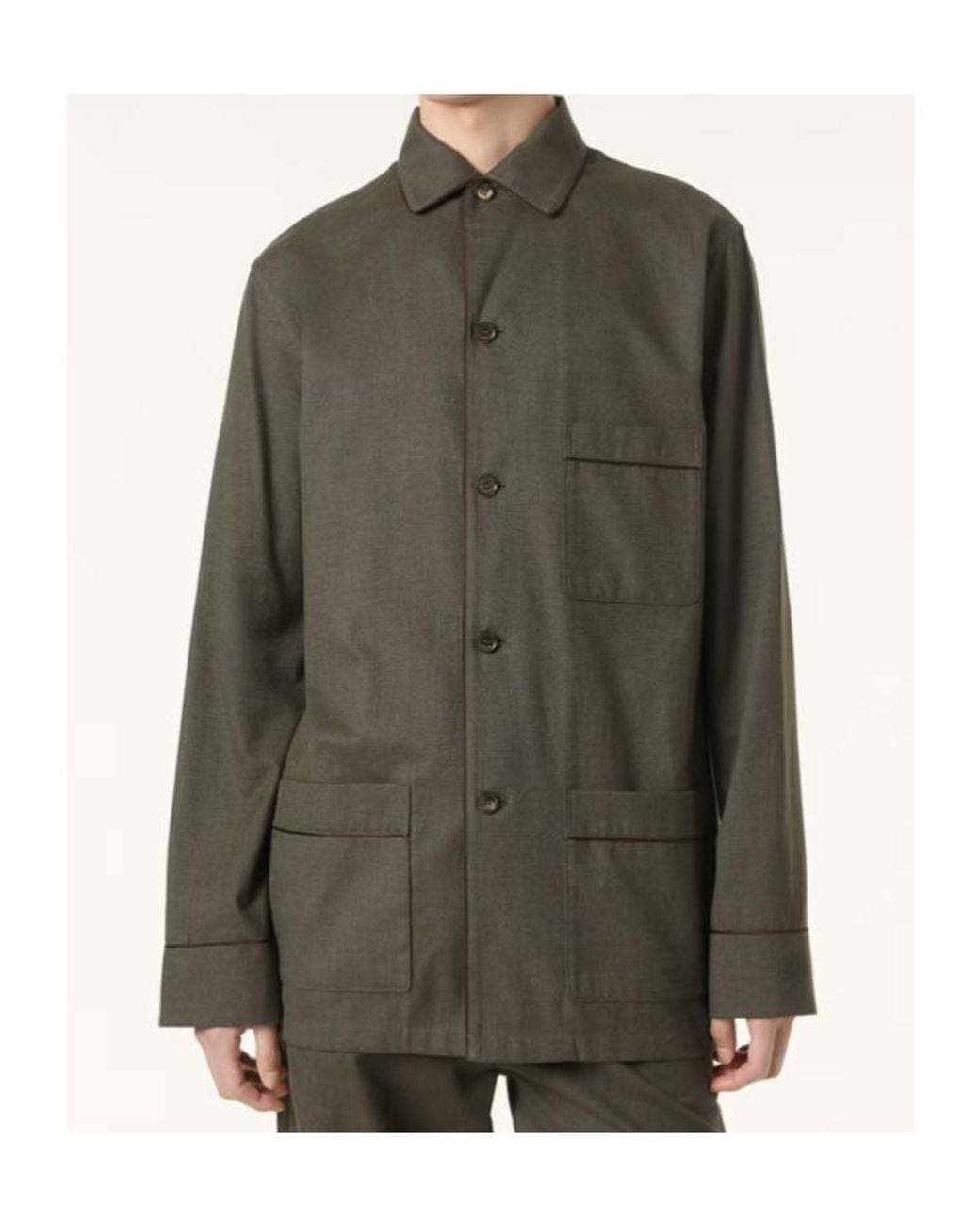 Loro Piana Green Lian Shirt for men