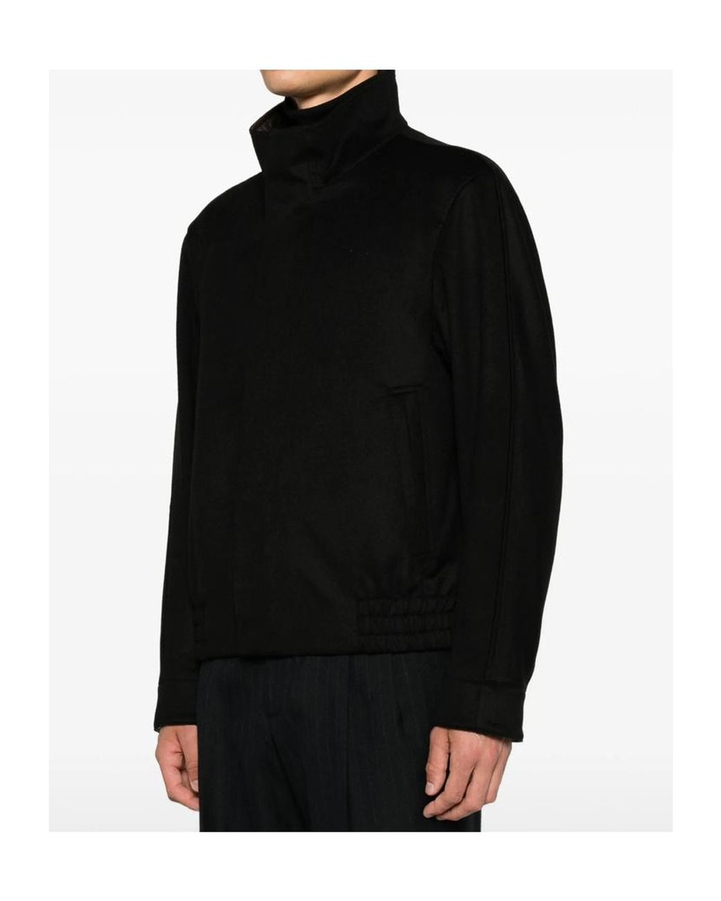 Lardini Black Acbarcon Short Jacket for men