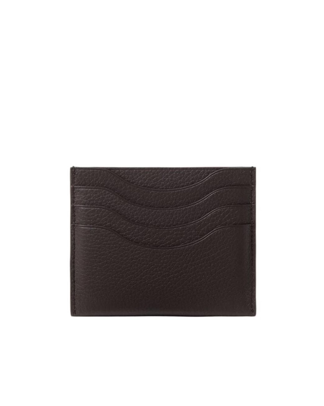 Loro Piana Black Extra Cardholder for men
