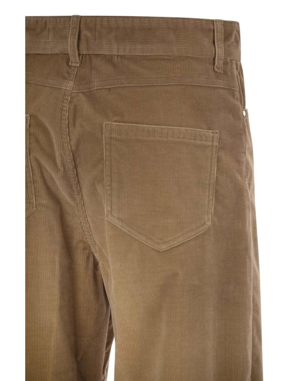 Max Mara Natural Studio Mstfragola Straight Leg Corduroy Trousers