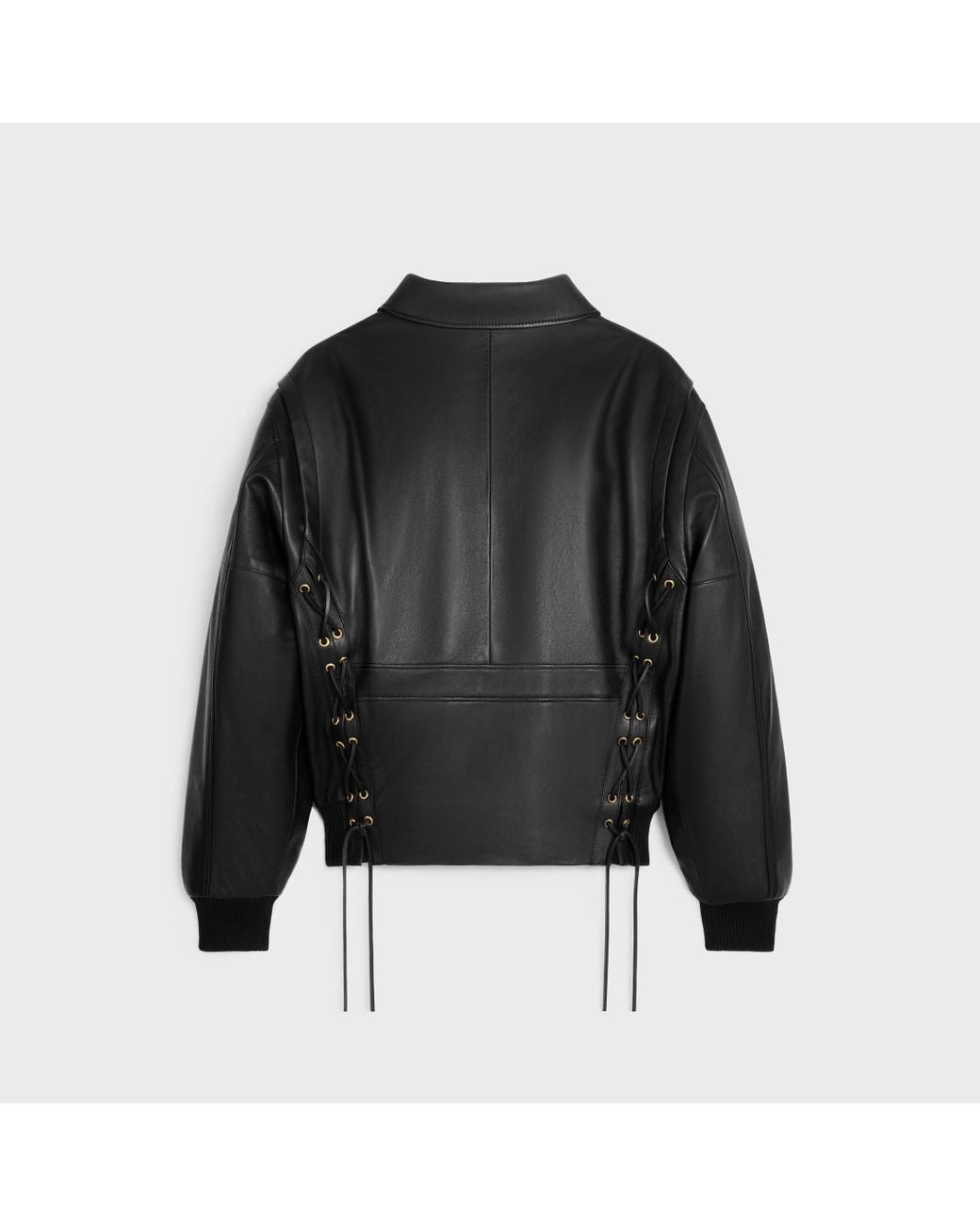 Céline Black Aviator Blouson Jacket