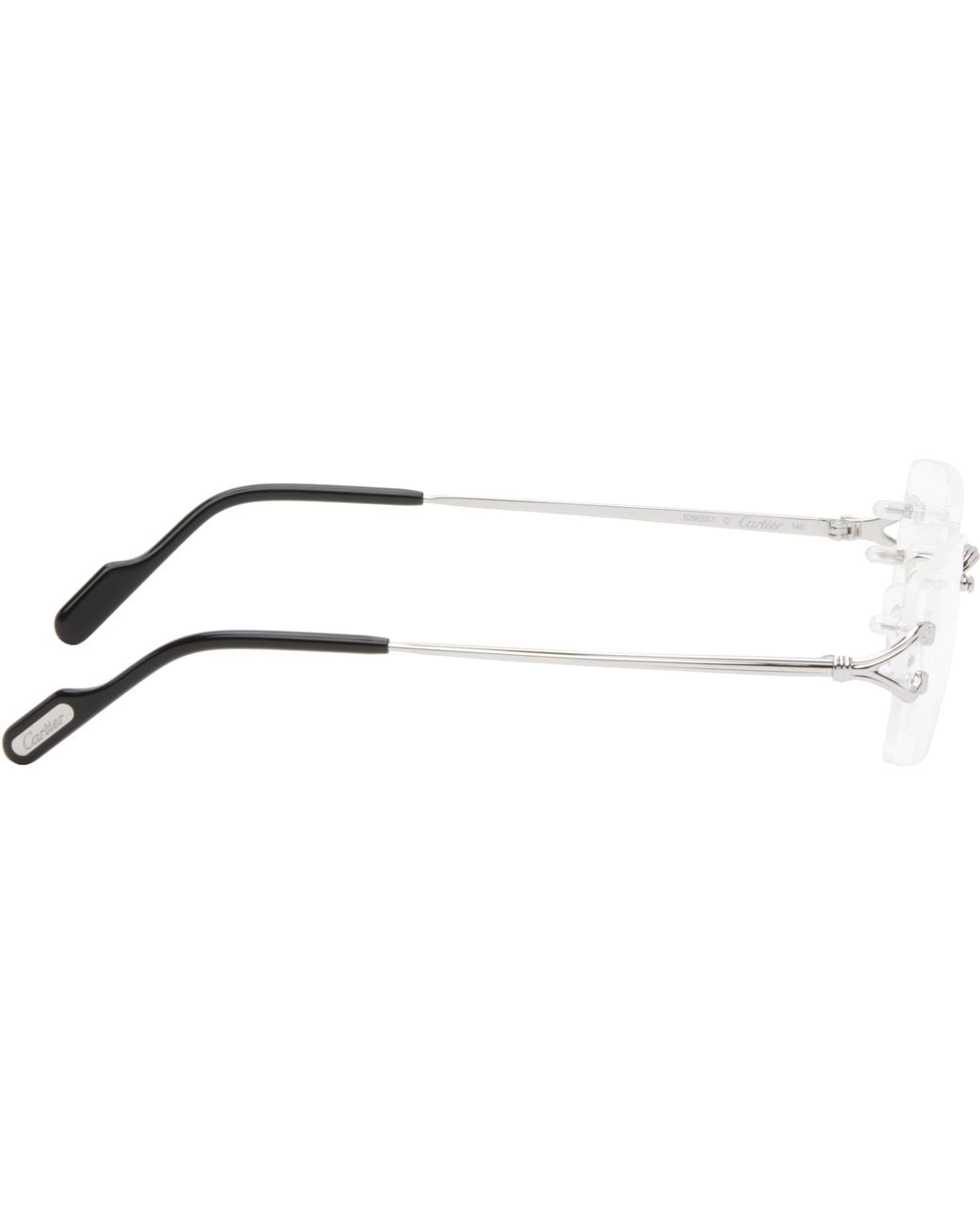 Cartier White Signature C De Plain Mirror