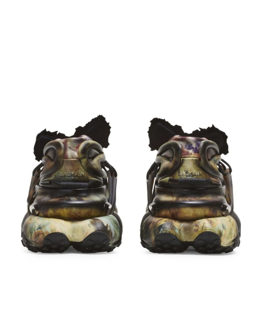 Balmain Multicolor Unicorn Logo Low-Cut Skate Shoes for men