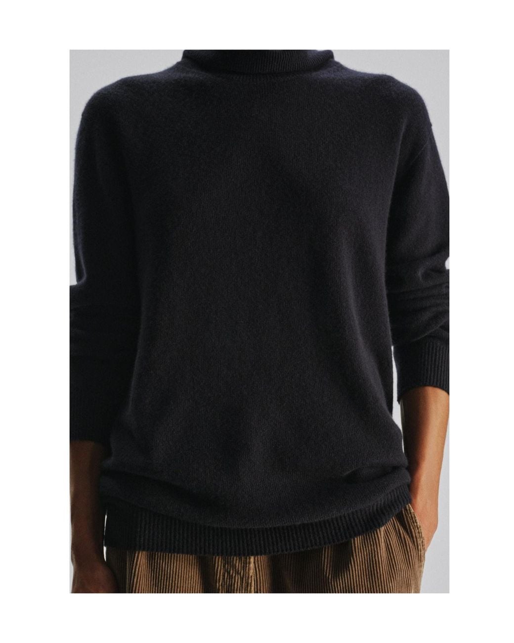 The Row Blue Priit Turtleneck