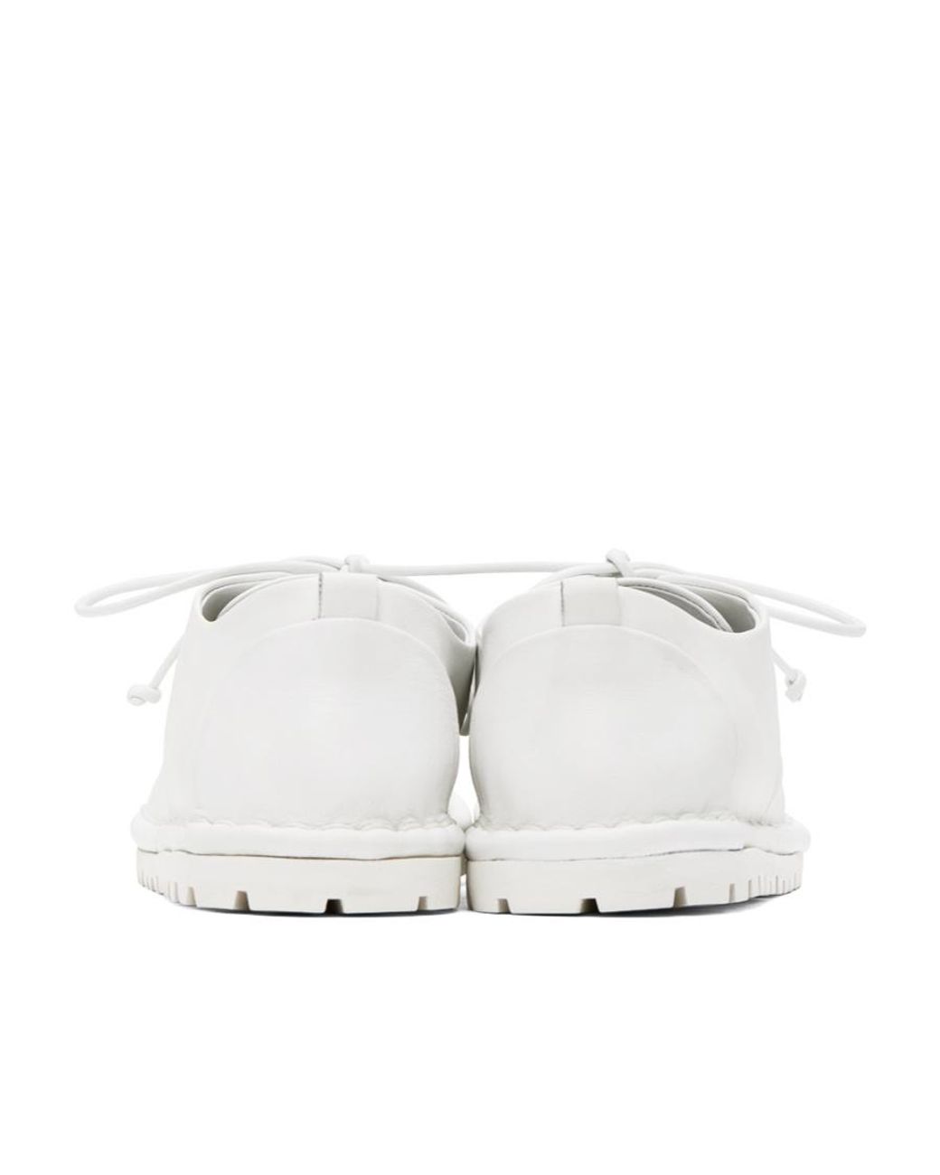 Marsèll White Marsèll Sancrispa Lace-Up Derby Shoes