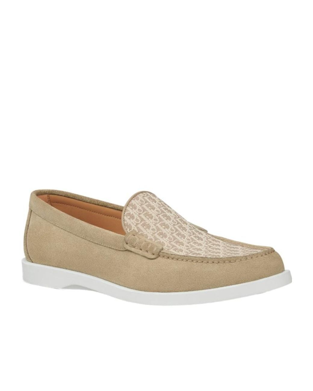 Dior White Homme Granville Slip-On Loafers for men