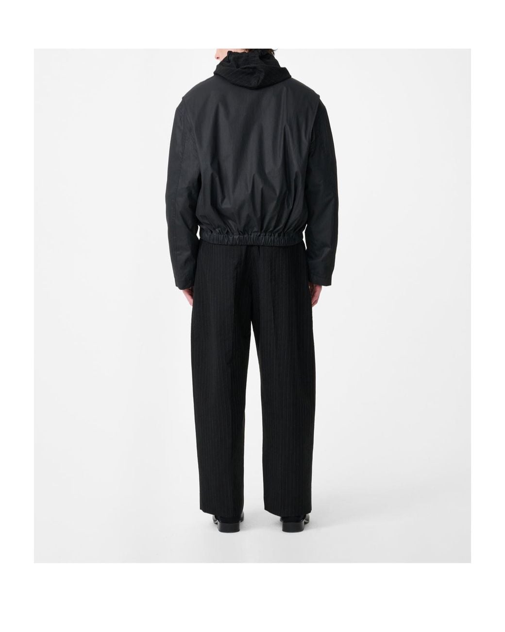 Studio Nicholson Black Lyons Zipped Jacket for men