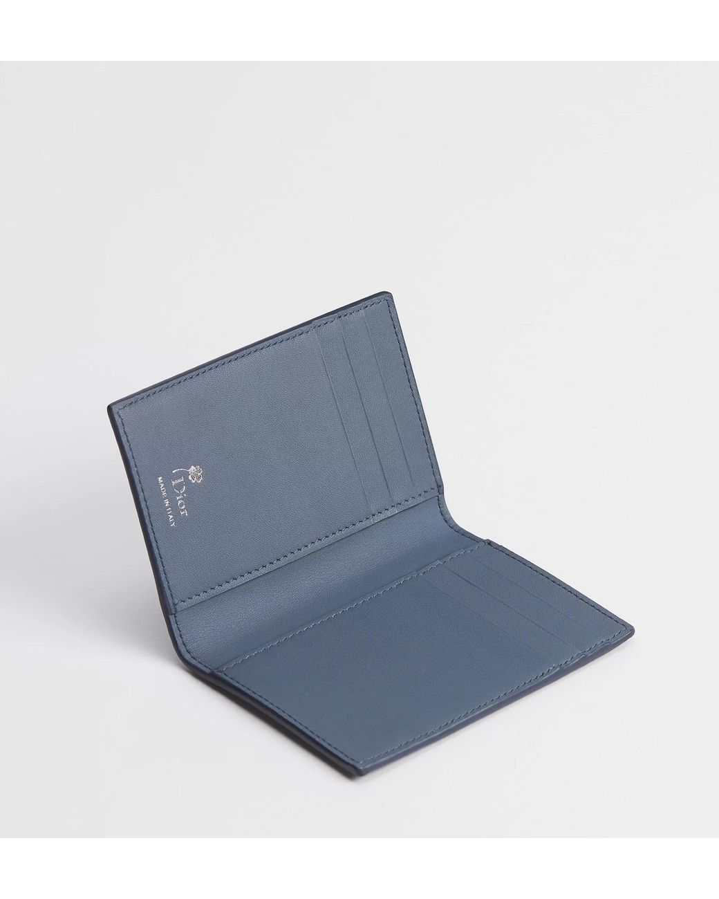 Dior Blue Passport Cover for men