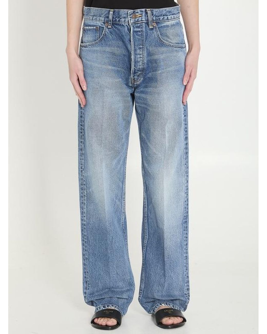 Céline Blue Boyfriend 001 Denim Jeans