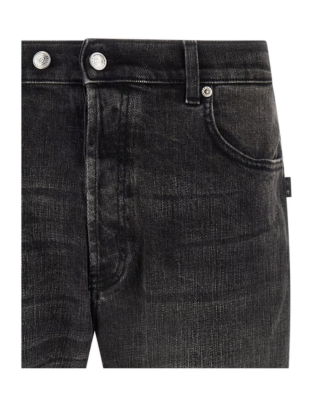 Department 5 Gray Musso Cropped Tapered Jeans for men