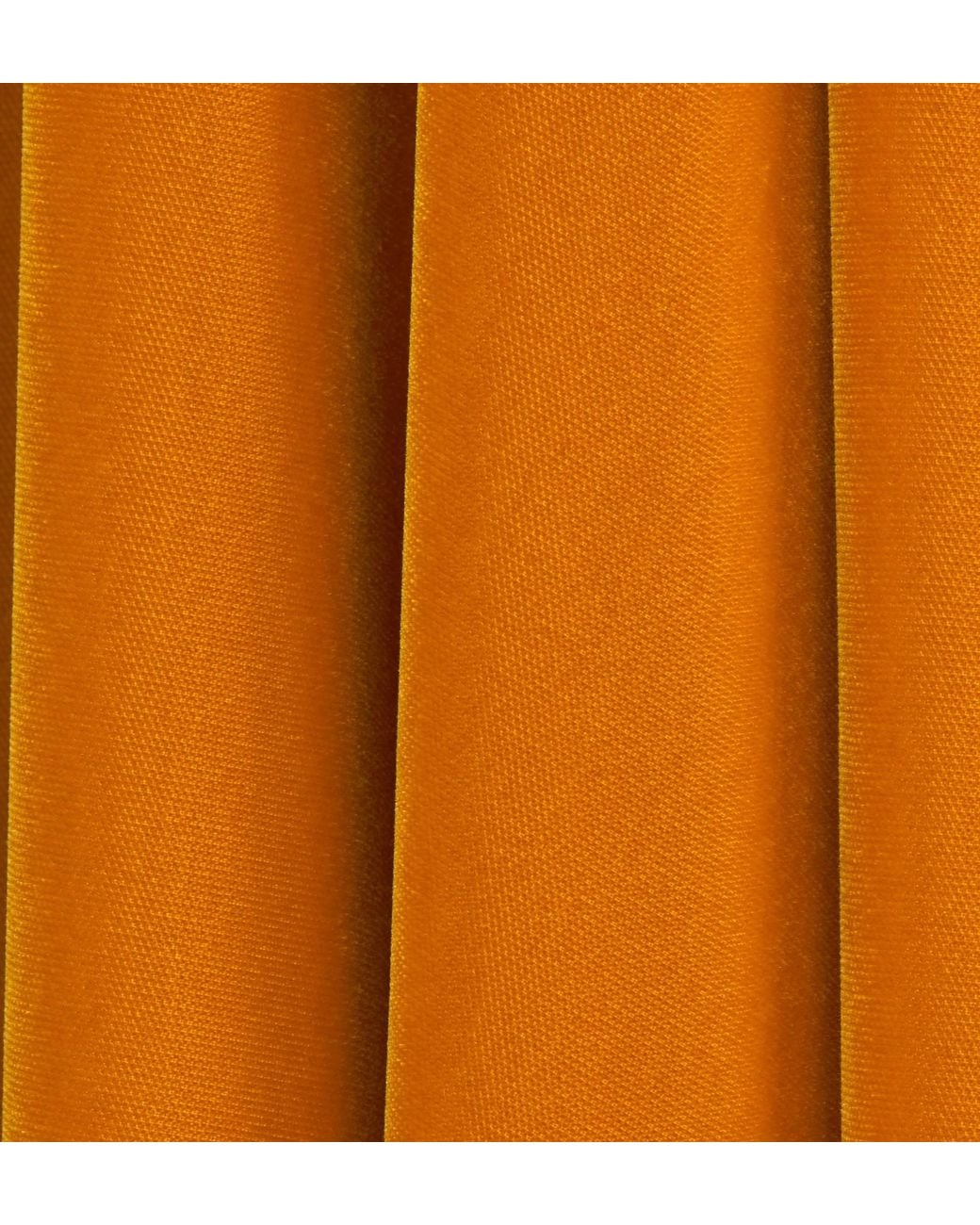 Dior Orange Long Flared Skirt