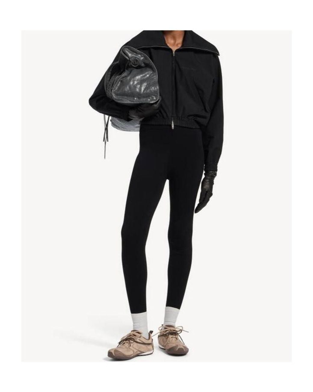 Balenciaga Brown Radar Lace-Up Sneakers