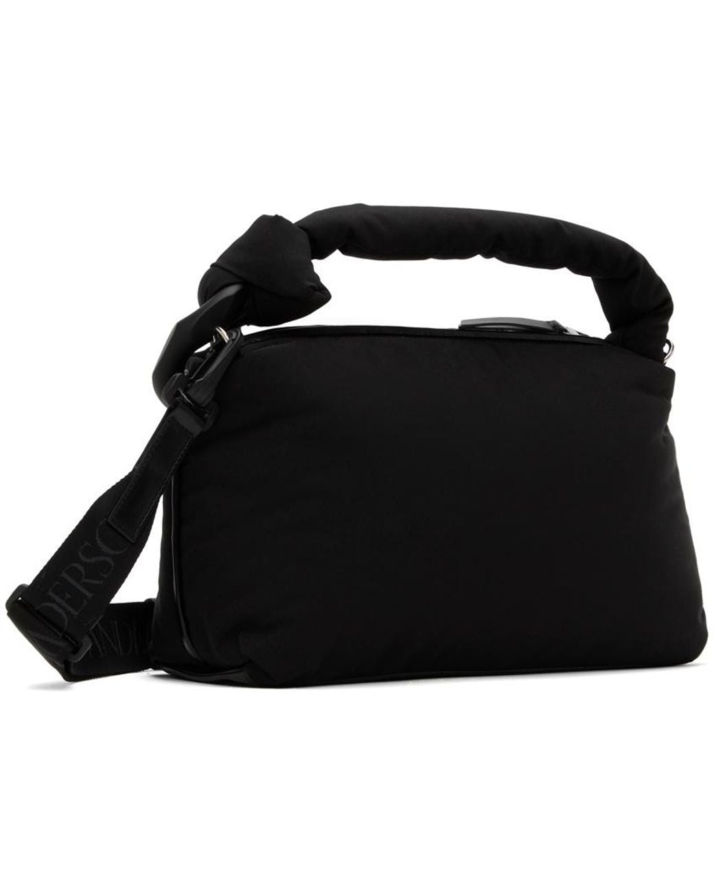 J.W. Anderson Black Jw Anderson Jwa Corner Zipped Top Handle Bag