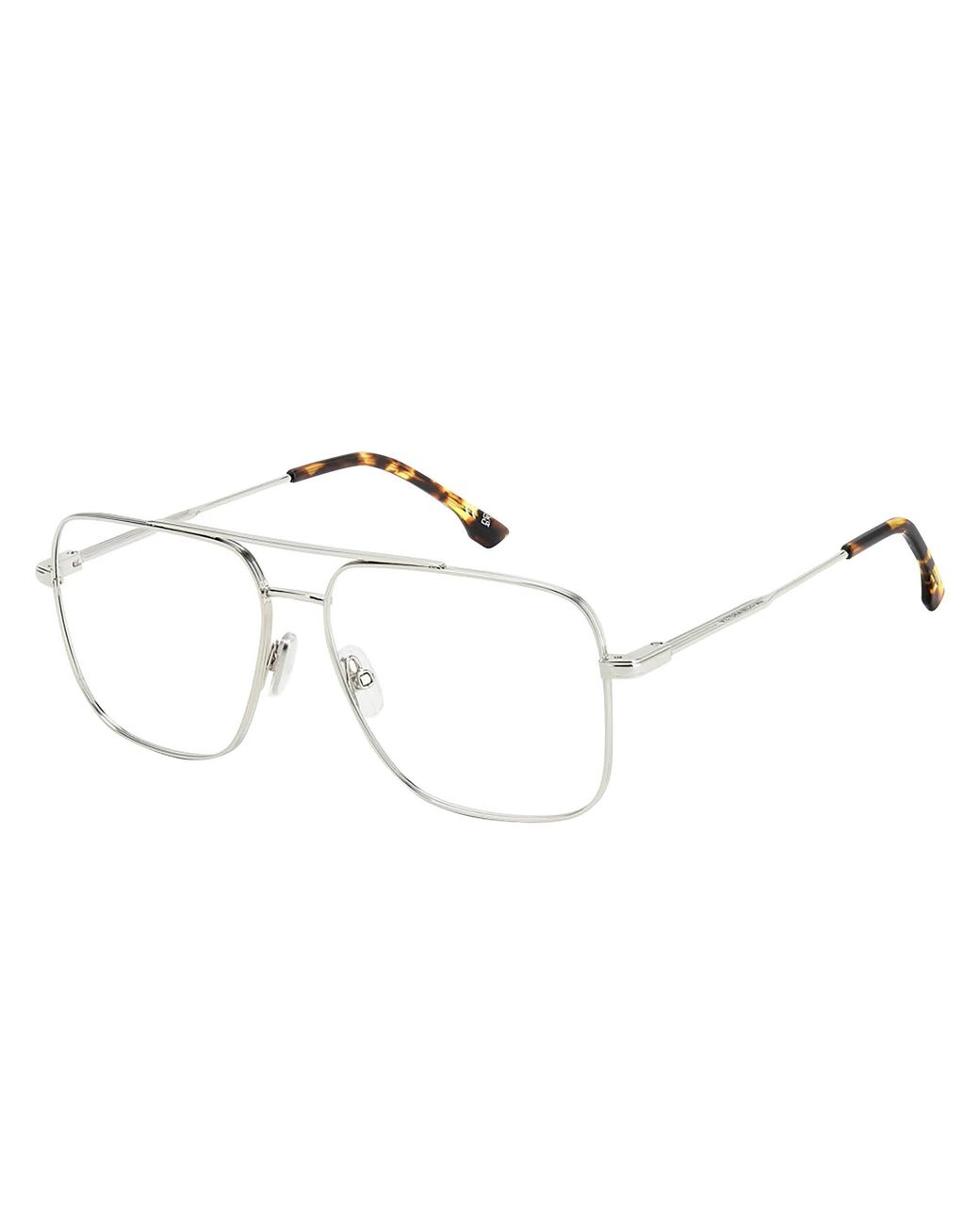 Victoria Beckham White Full-Rim Non-Prescription Glasses