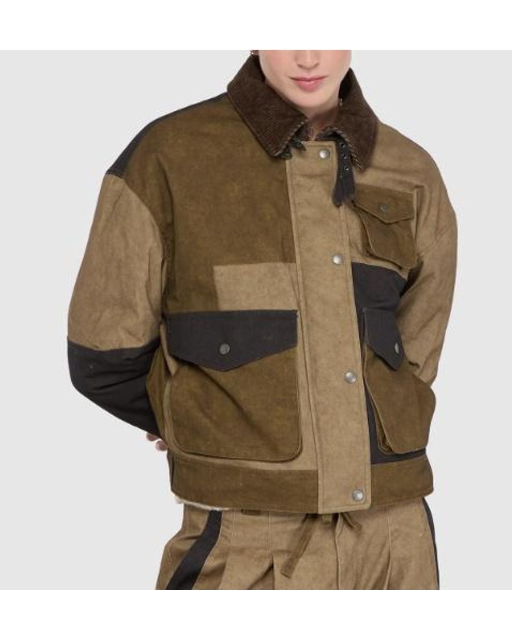Isabel Marant Brown Risla-Gc Jacket