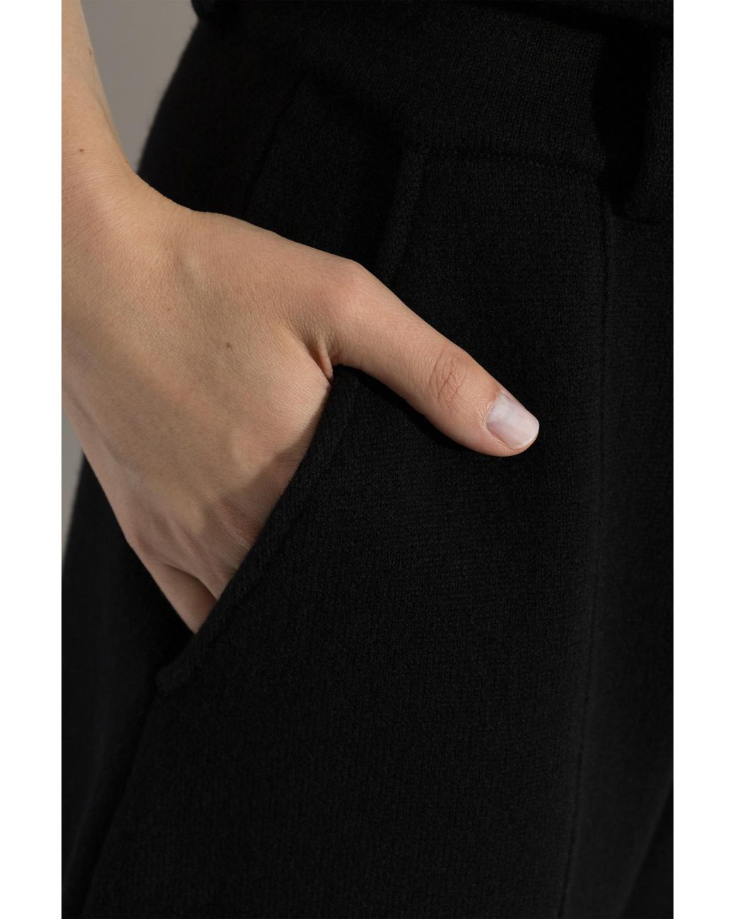 Lisa Yang Black Wrenda Tapered Pants