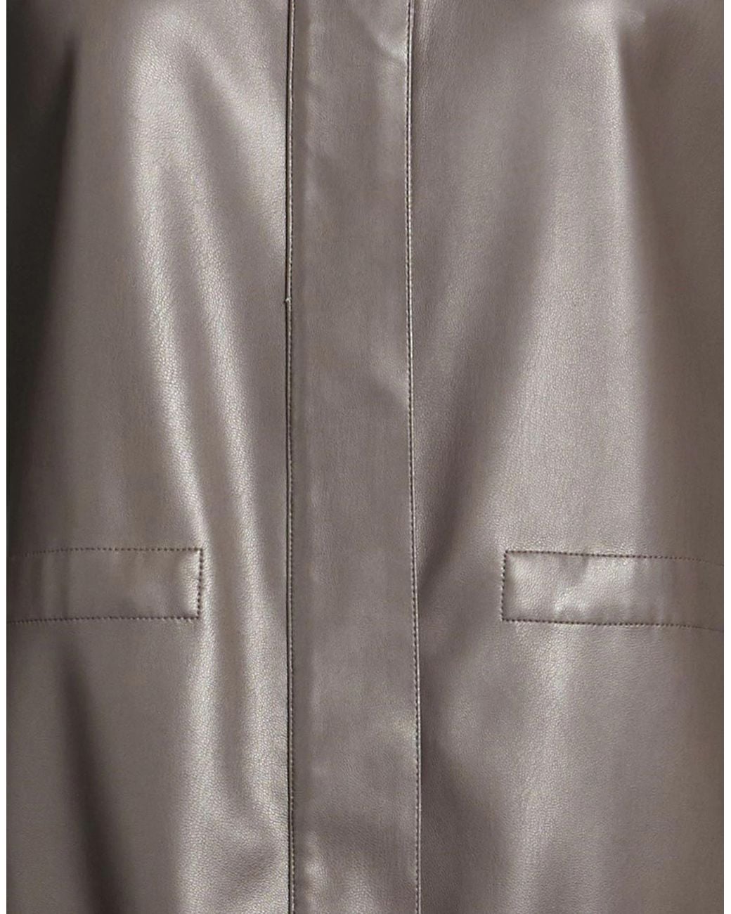 Max Mara Brown Minimalist Solid Color Top