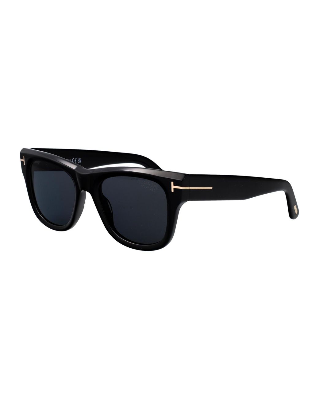 Tom Ford Black Eyewear Square Frame Sunglasses