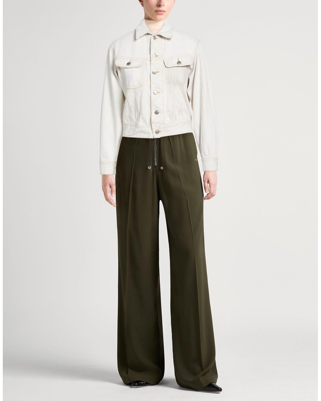 Maison Margiela White Denim Trucker Jacket