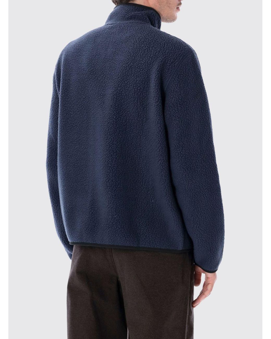 Patagonia Blue Zip-Up Fleece Jacket for men