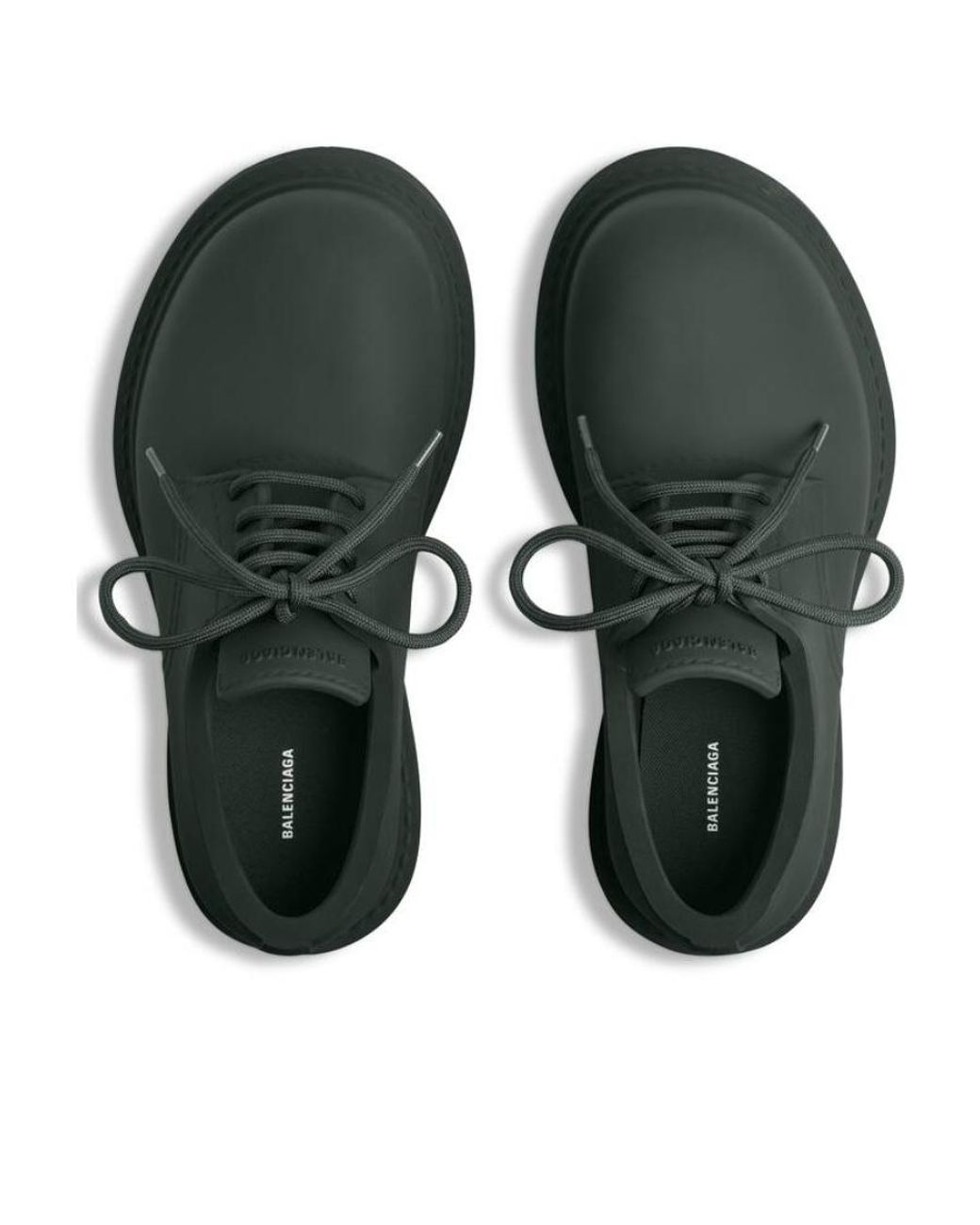 Balenciaga Steroid Derby Shoes in Green for Men | Lyst