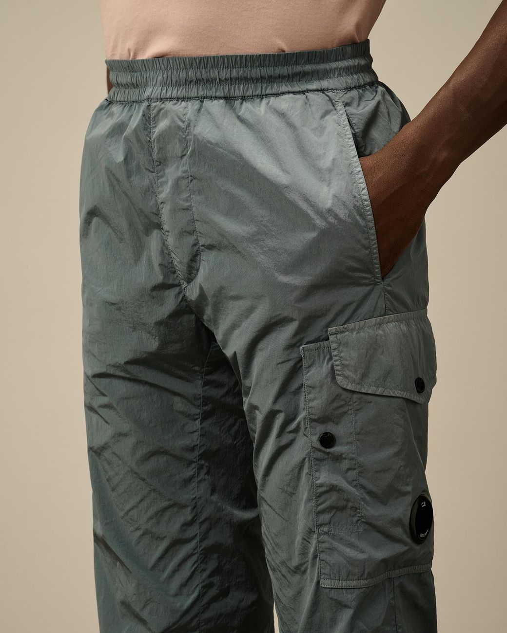 C P Company Green Cargo Trousers for men
