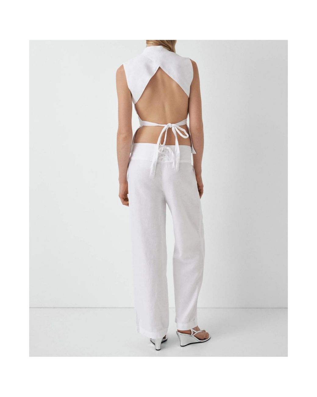 GIMAGUAS White Anna Trousers