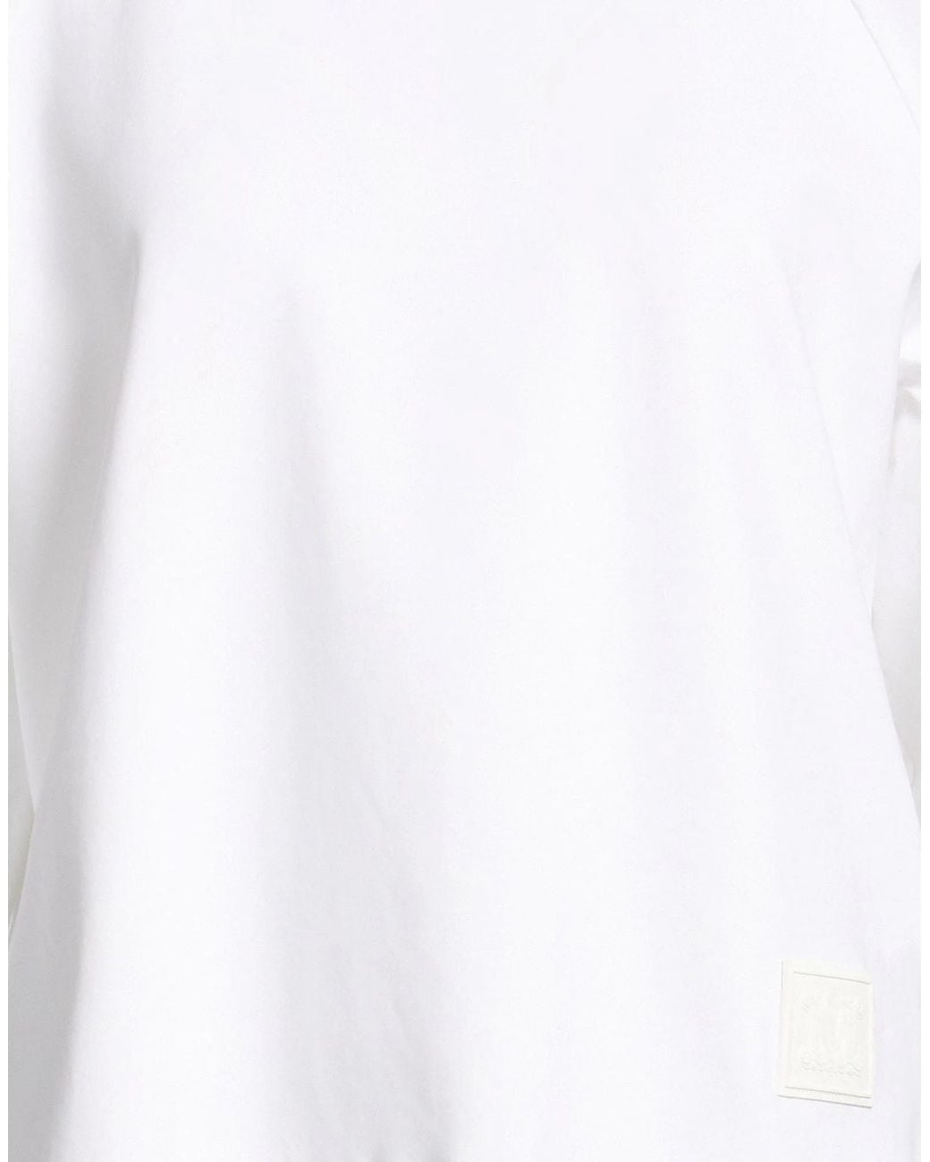 Max Mara White Minimalist Crew Neck Short-Sleeve Tee