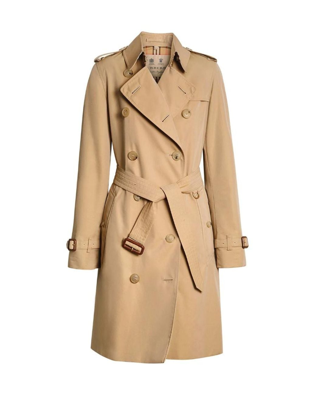 Burberry Natural Trench Coats