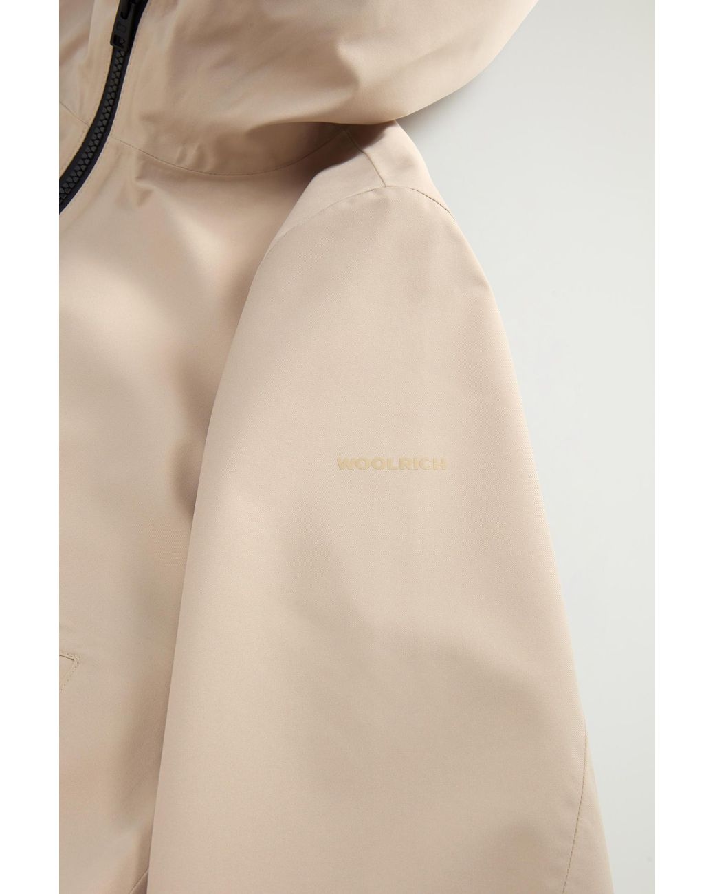 Woolrich Natural Hooded Jacket