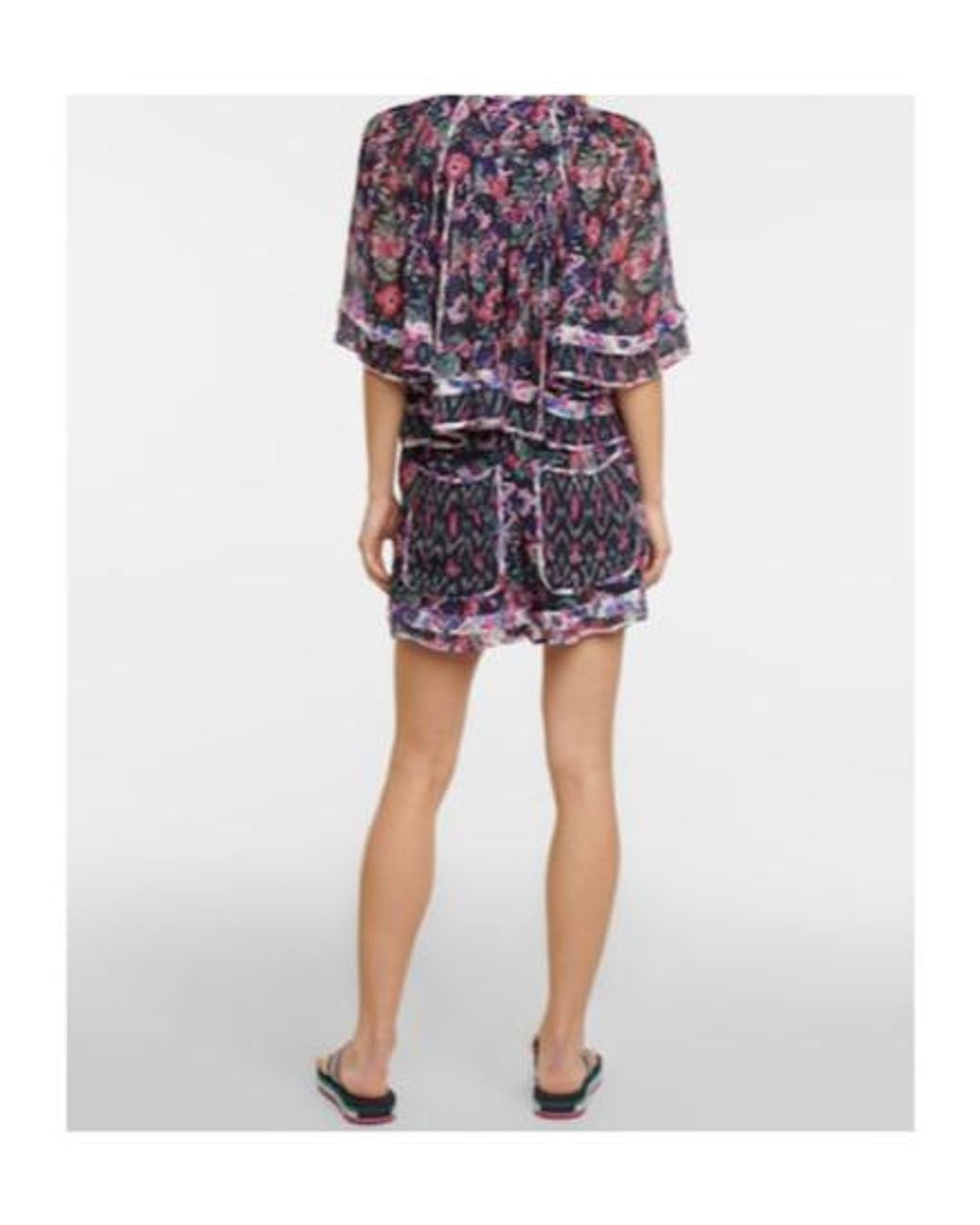 Isabel Marant Blue Roxini Floral Blouse