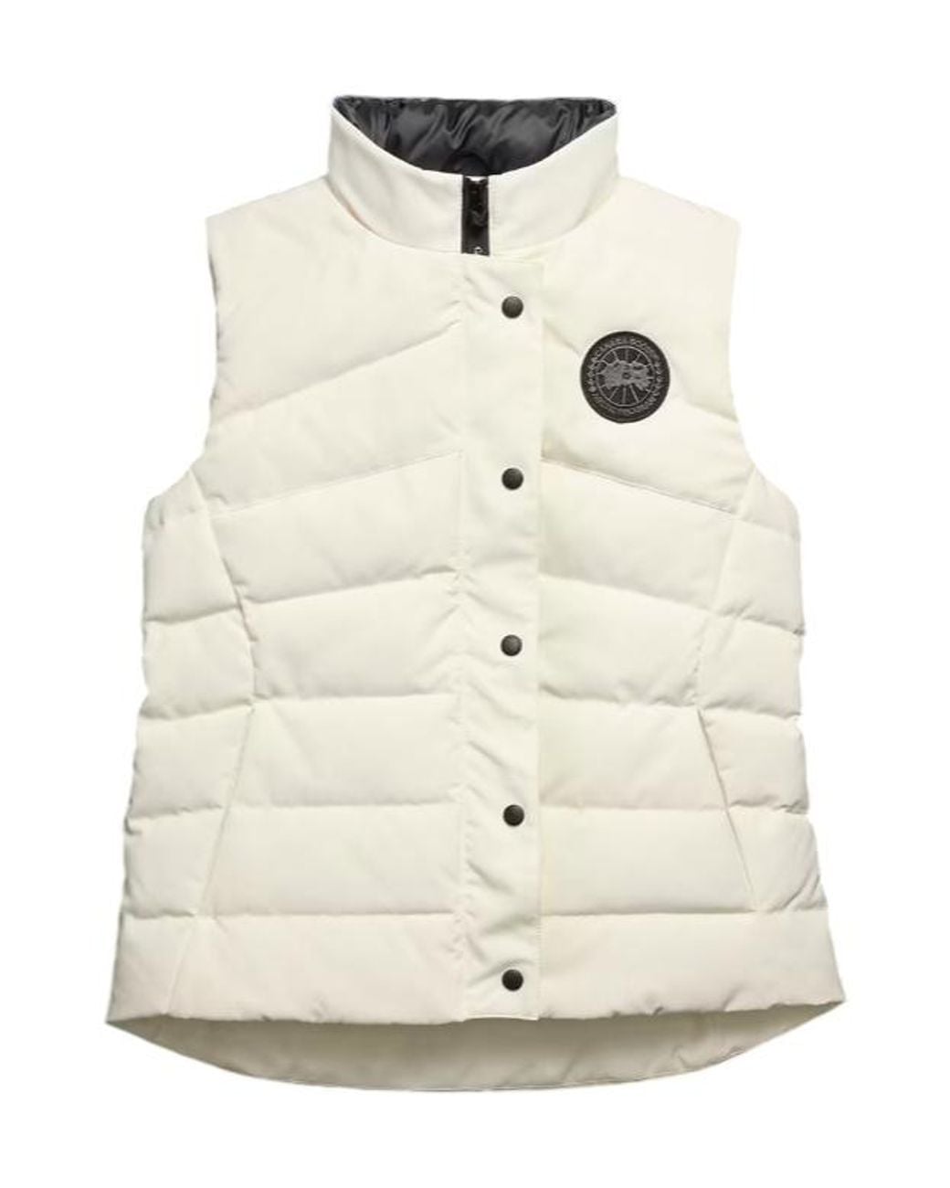 Canada Goose White Freestyle Vest