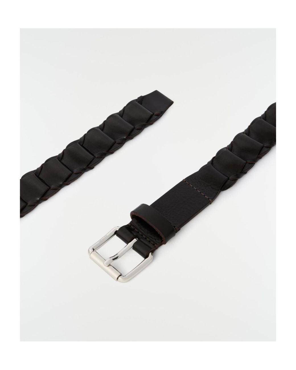 Lemaire White Link Belt for men