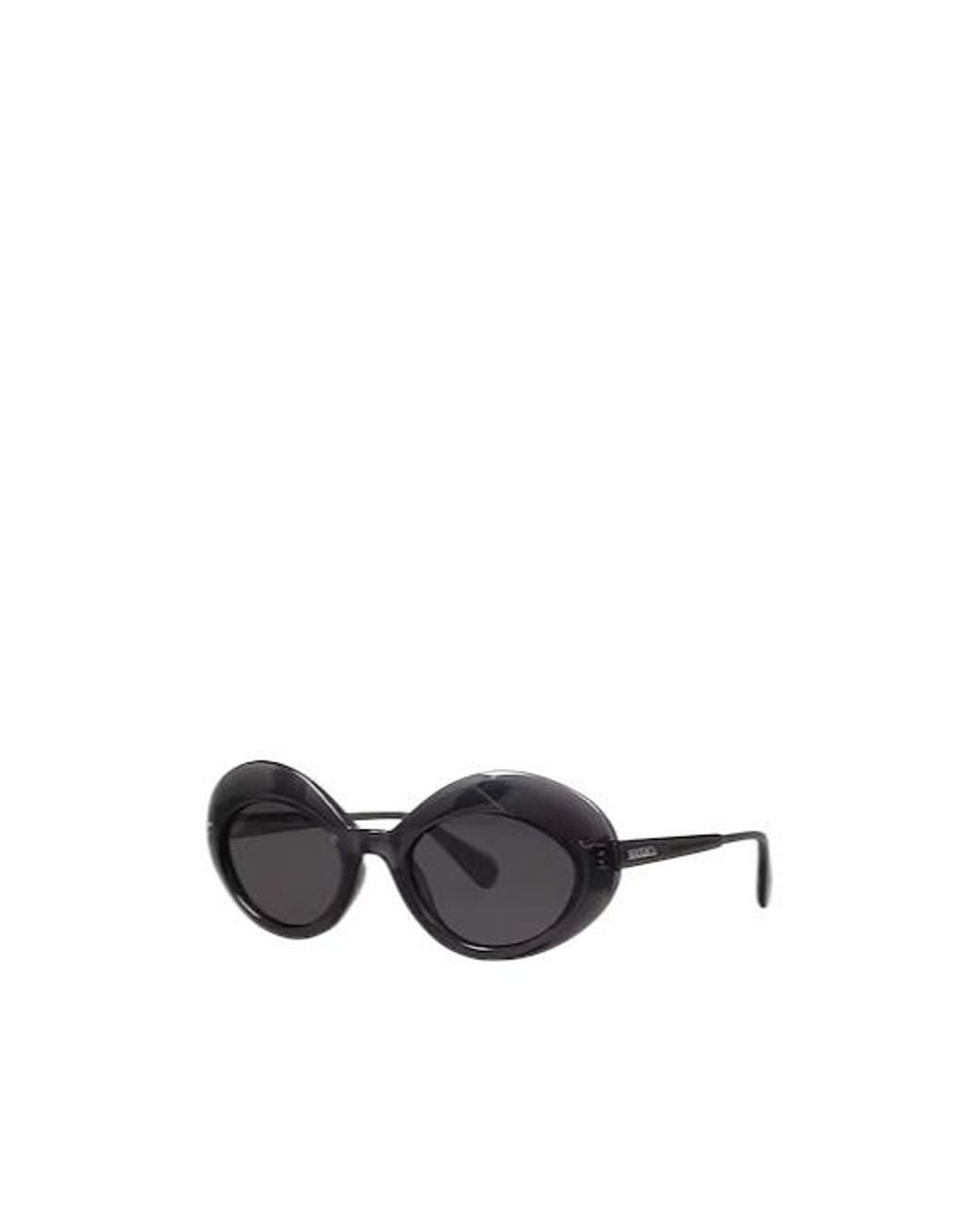 MAX&Co. White Oval Sunglasses