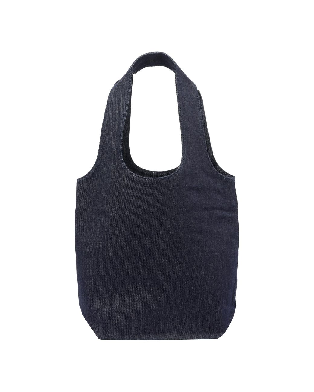 A.P.C. Blue Logo Printed Tote Bag
