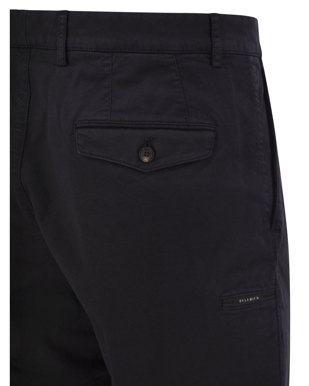 Peserico Blue Twill Chinos for men