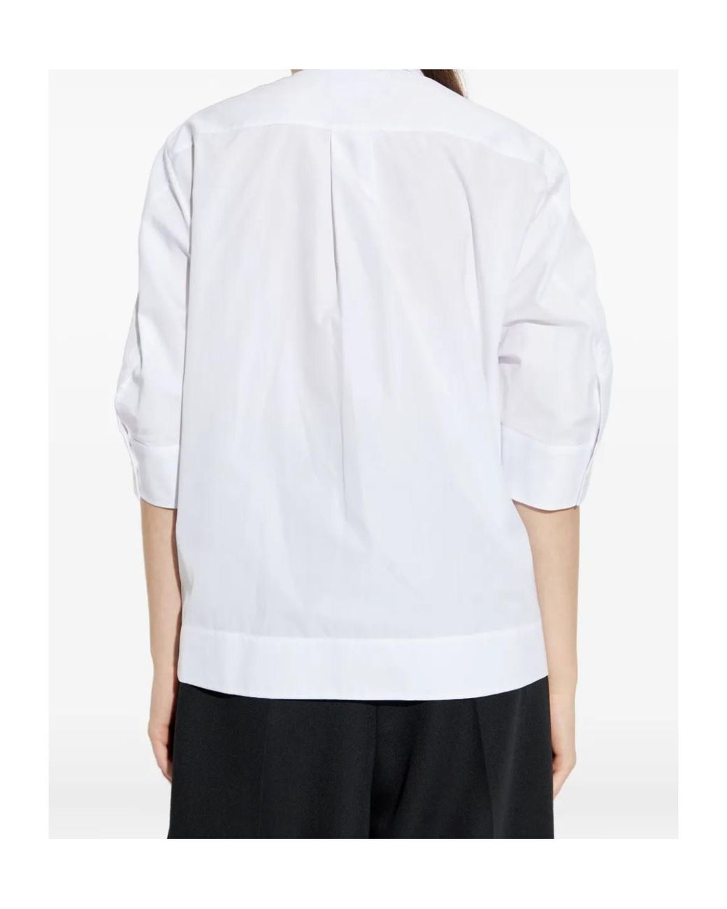 DSquared² White Patch-Pocket Shirt