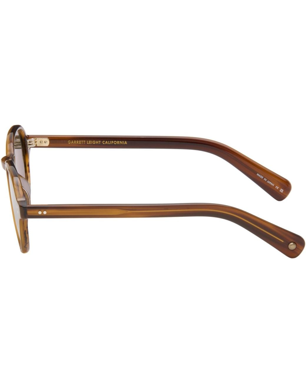 Garrett Leight Green Casillas Sunglasses for men