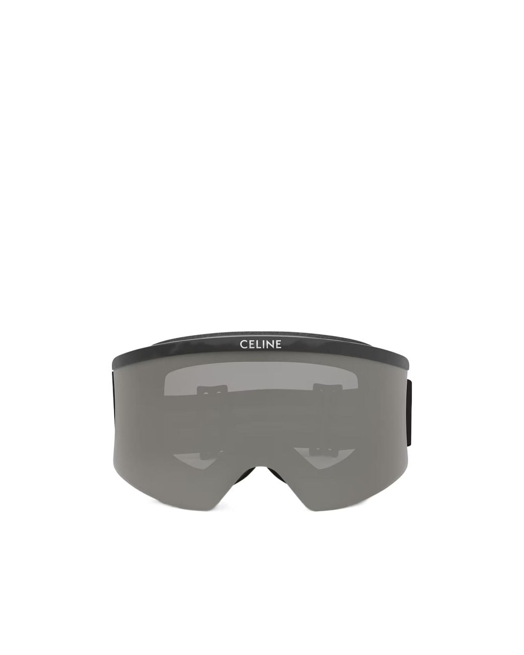 Celine Rimless Ski Goggles in Gray | Lyst