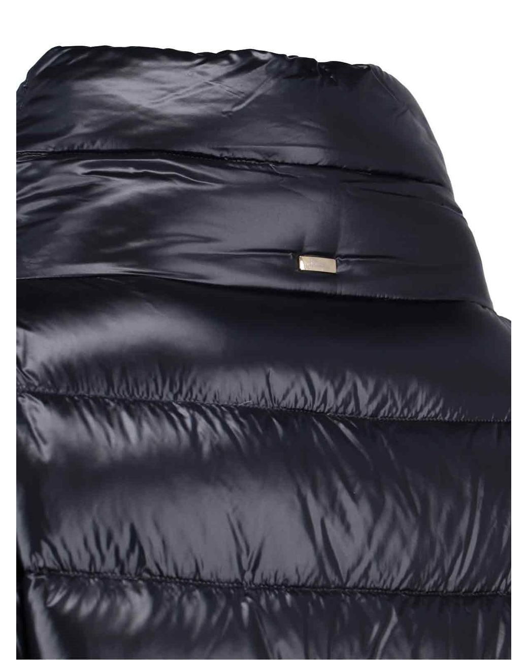 Herno Black High-Neck Quilted Padded Jacket