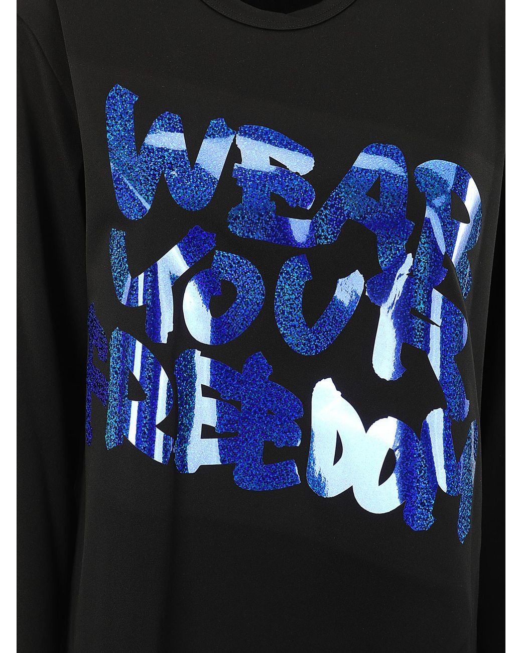 Comme des Garçons Black Comme Des Garçons Comme Des Garçons Graphic Printed T-Shirt