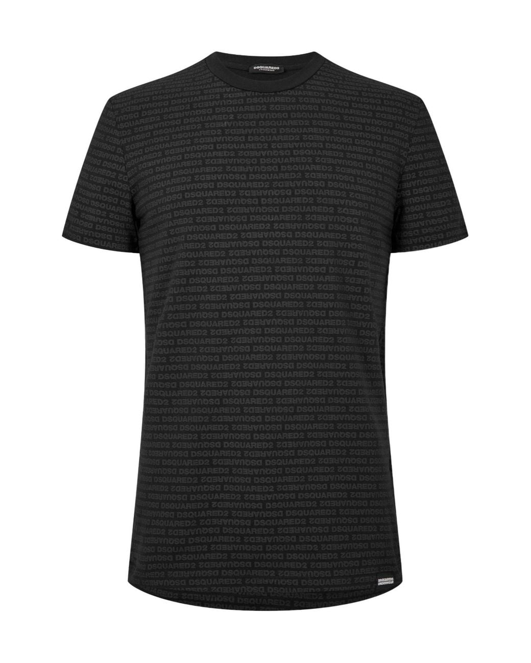 DSquared² Black Crewneck Shortsleeve Tshirt for men