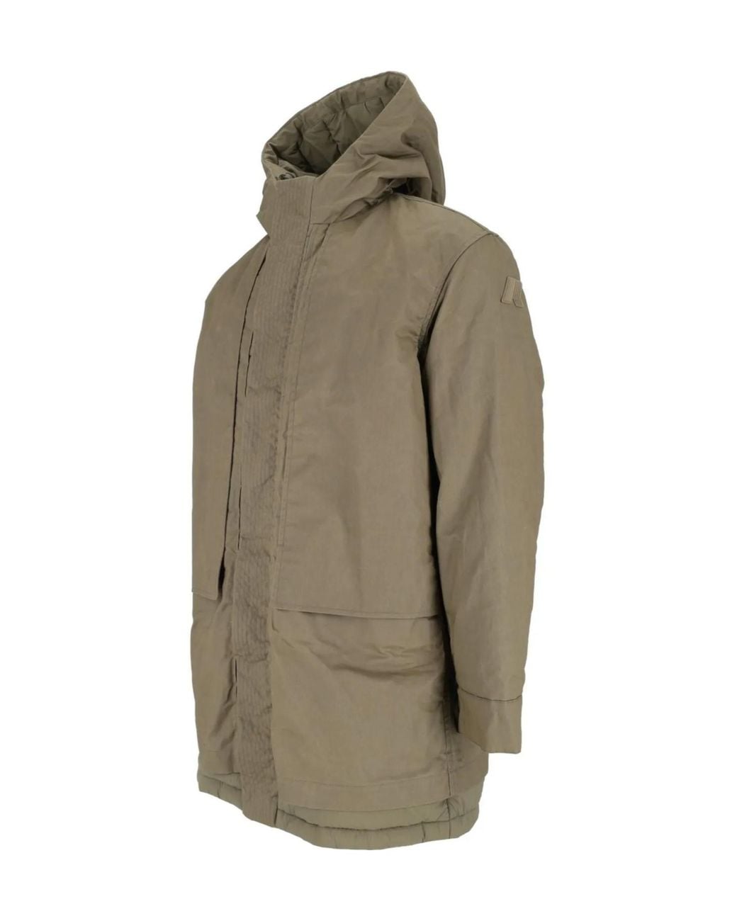 K-Way Green Hooded Coat for men