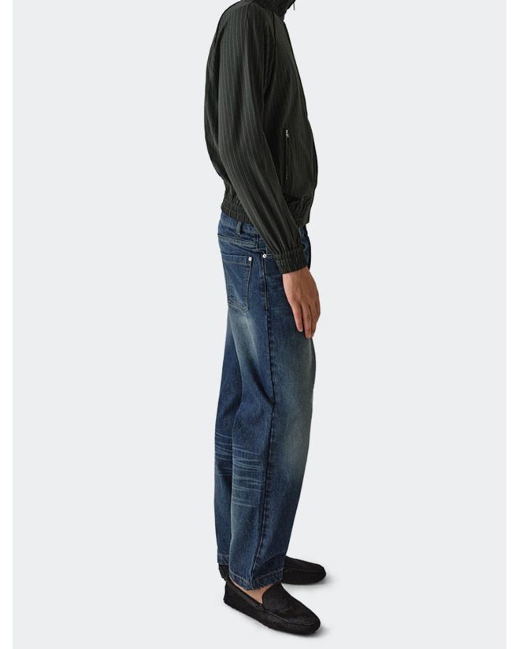 GIMAGUAS Blue Charlie Faded Jeans for men