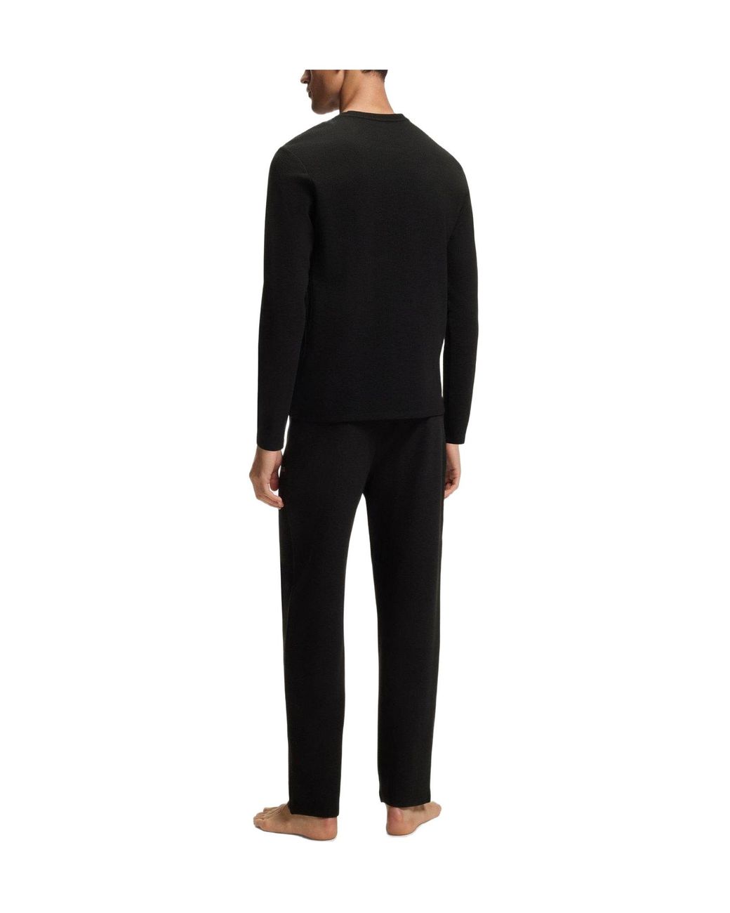 Boss Black Solid Color T-Shirt for men