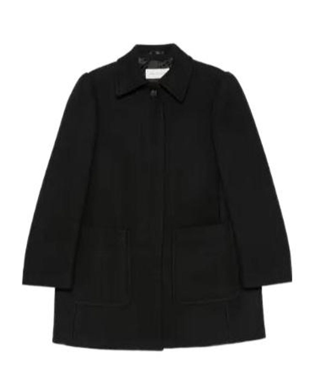 Dries Van Noten Black Long-Sleeved Coat