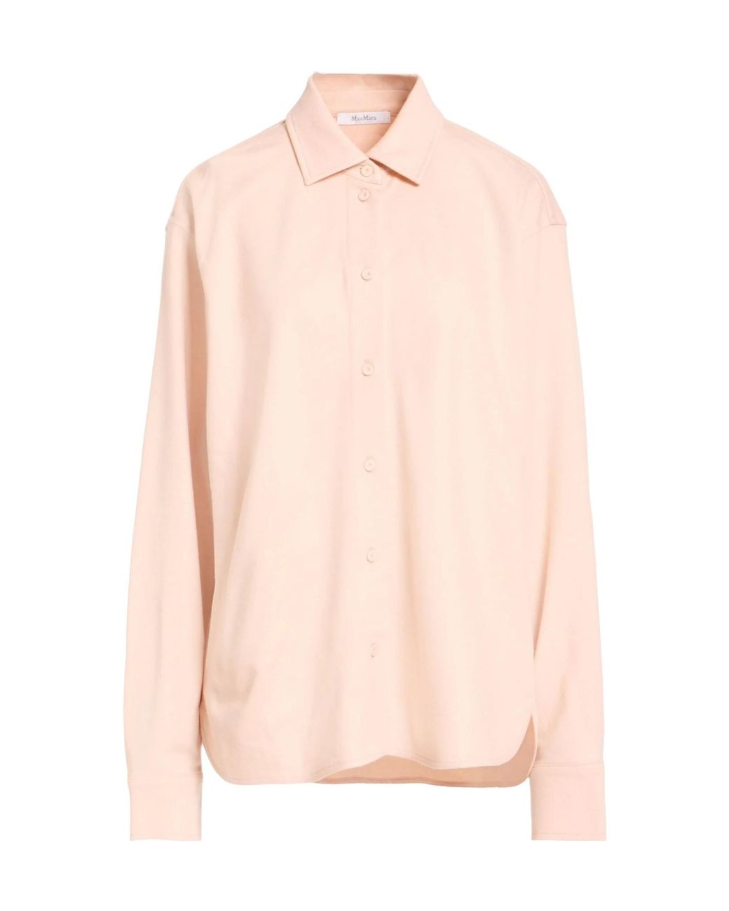 Max Mara Pink Solid Colour Shirts