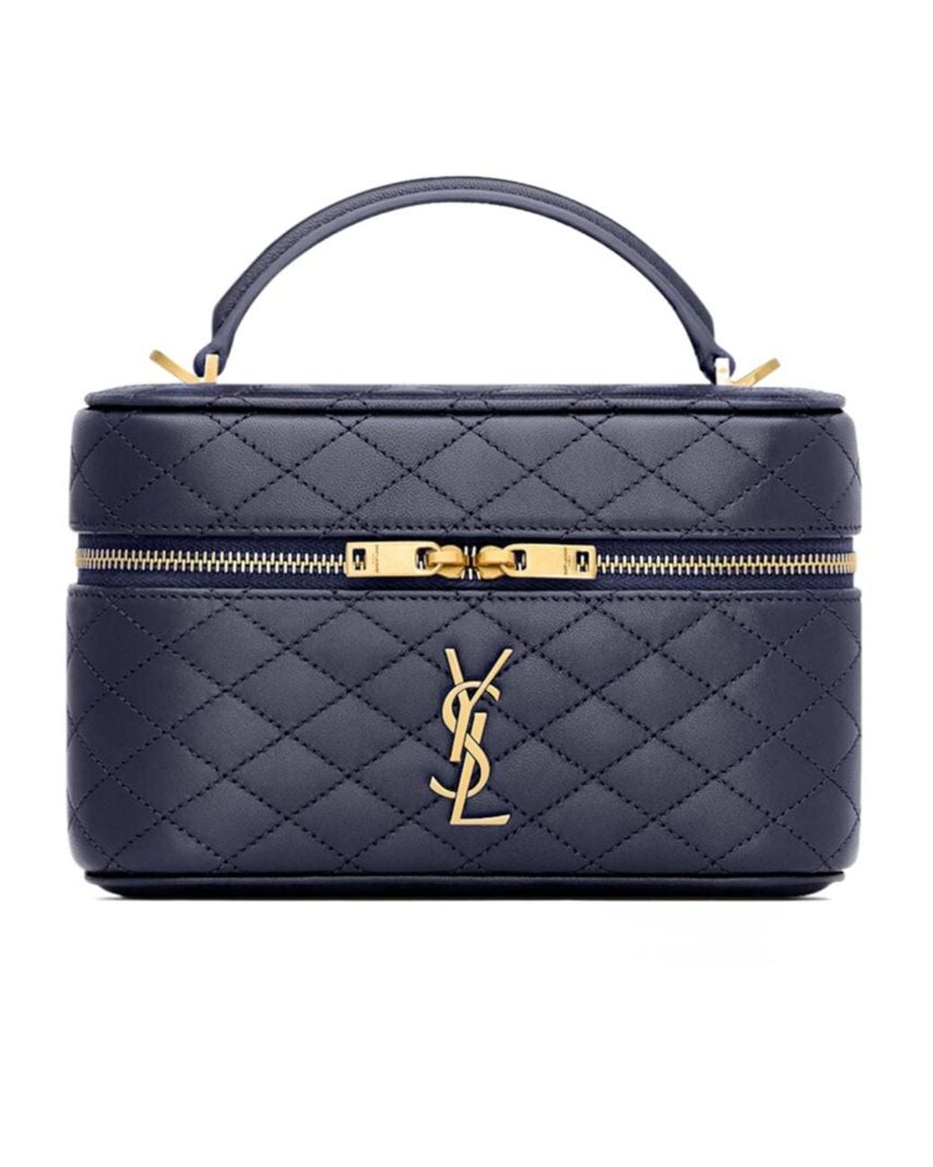 Saint Laurent Blue Gaby Vanity Bag