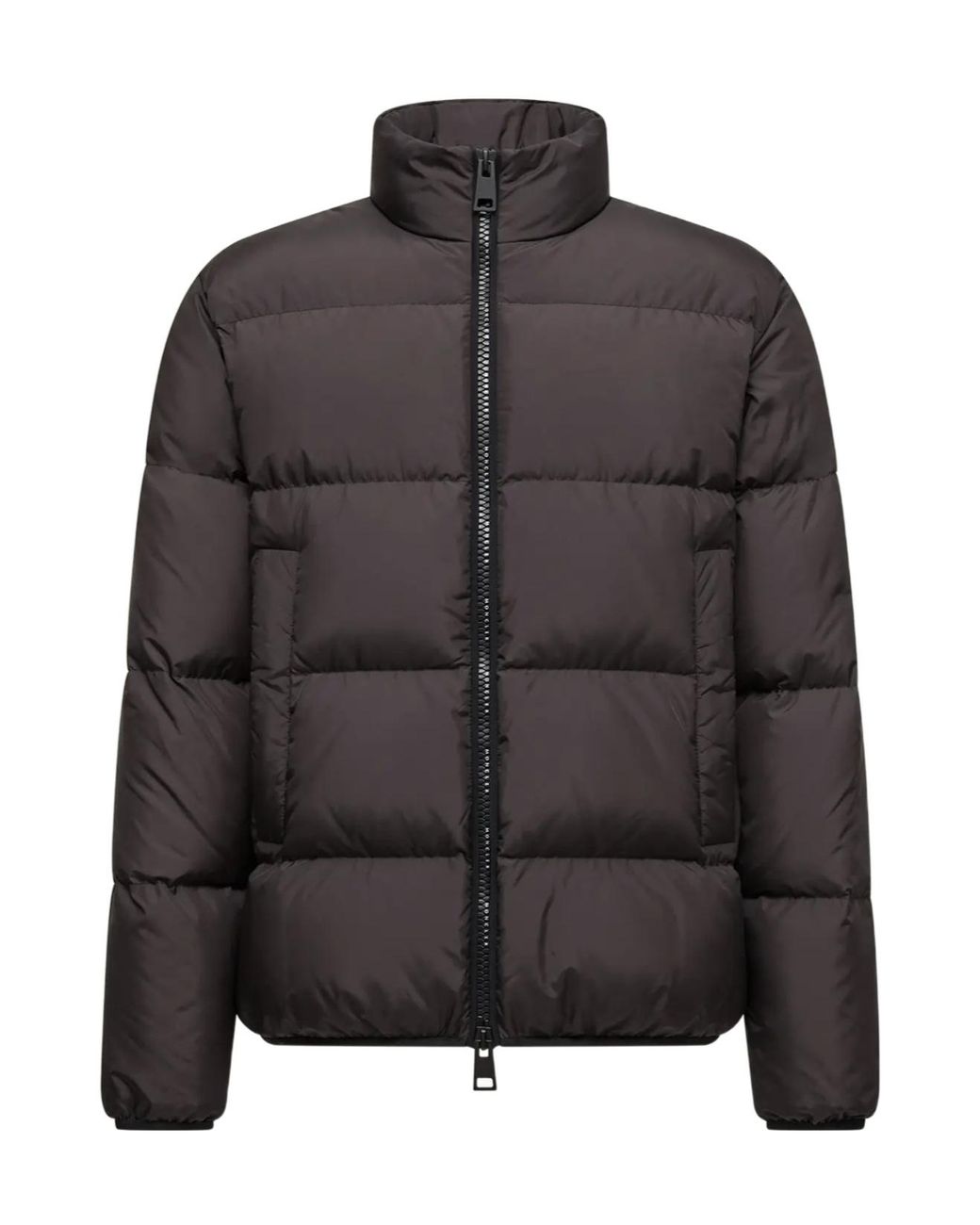 Moncler Black Erterle Zip-Up Puffer Jacket for men